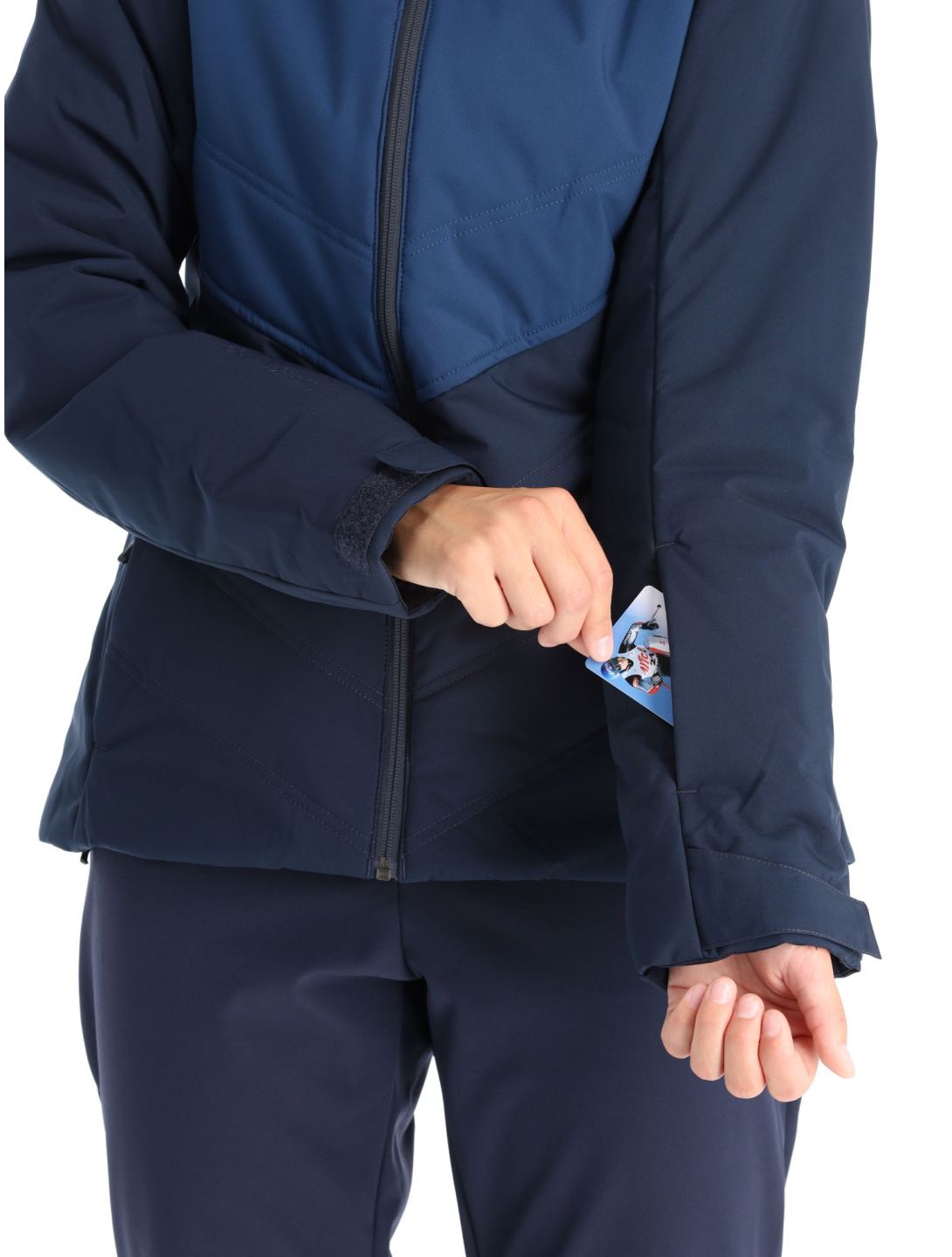 Helly Hansen, W Alpine Insulated chaqueta de esquí mujeres Navy azul 