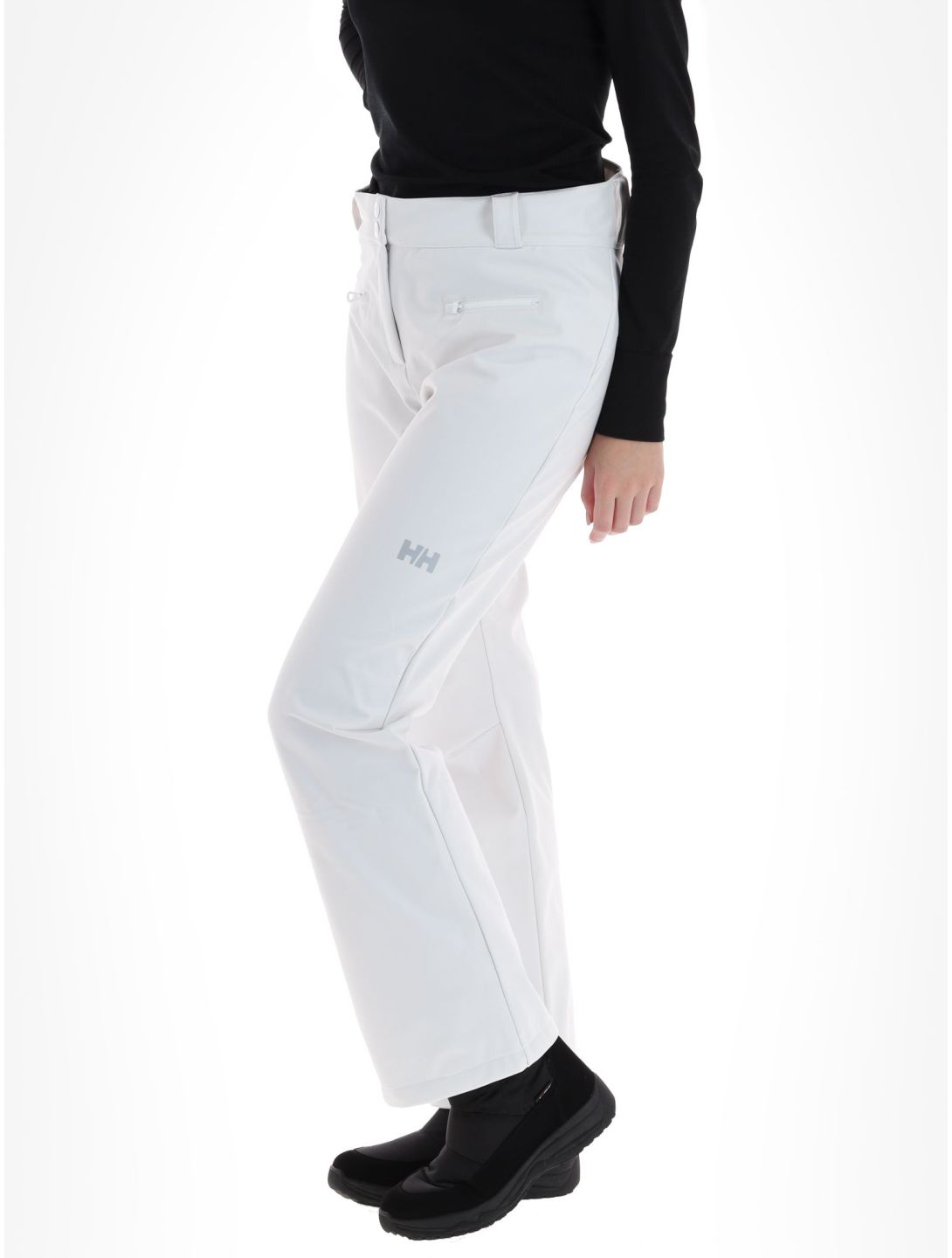 Helly Hansen, Bellissimo 2 pantalones de esquí softshell mujeres White blanco 