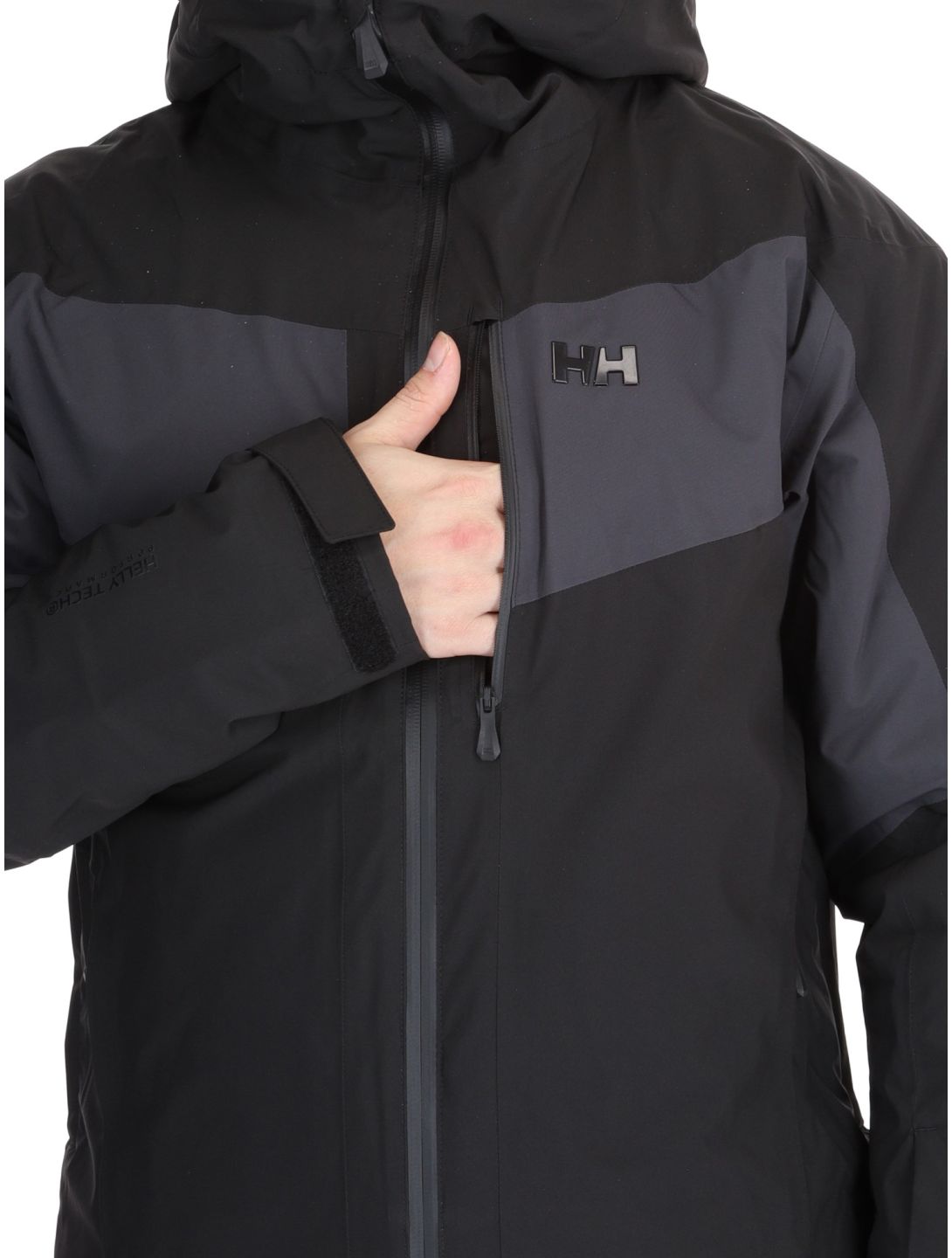 Helly Hansen, Carv Lifaloft 2.0 chaqueta de esquí hombres Black negro 