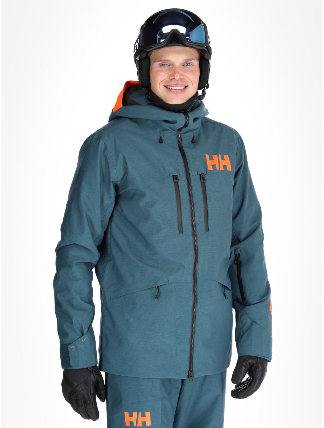 Helly Hansen, Garibaldi 2.0 chaqueta de esquí hombres Dark Creek verde 