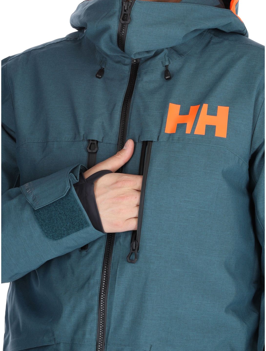 Helly Hansen, Garibaldi 2.0 chaqueta de esquí hombres Dark Creek verde 