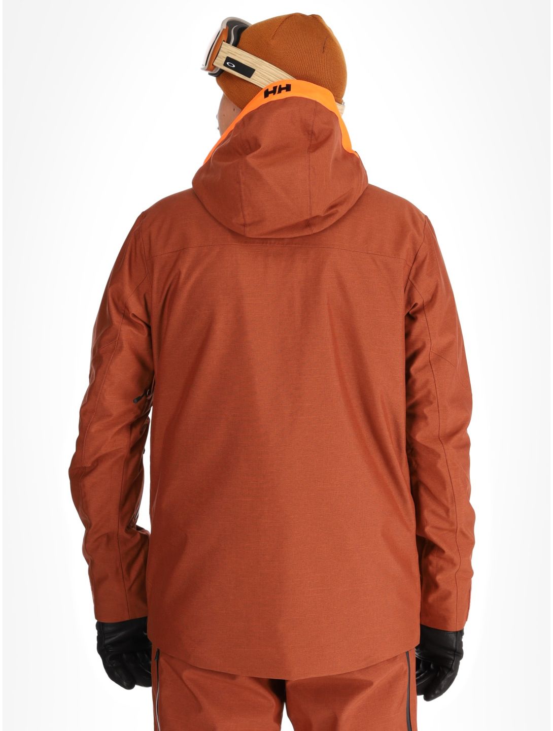 Helly Hansen, Garibaldi 2.0 chaqueta de esquí hombres Iron Oxide marrón 