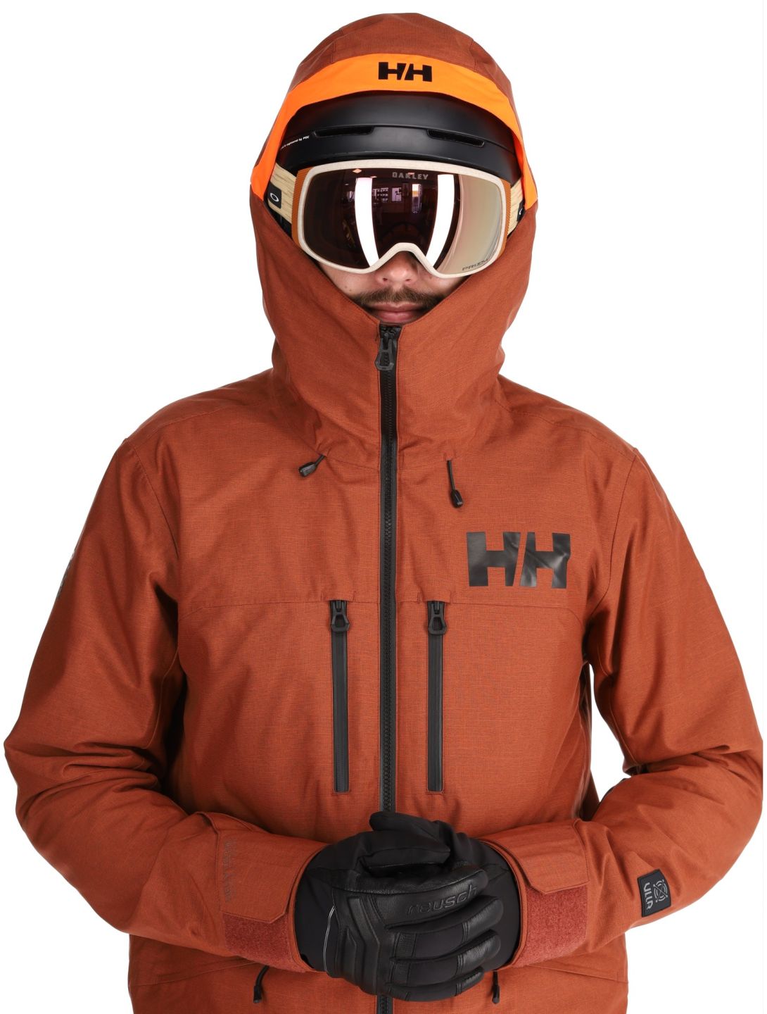 Helly Hansen, Garibaldi 2.0 chaqueta de esquí hombres Iron Oxide marrón 