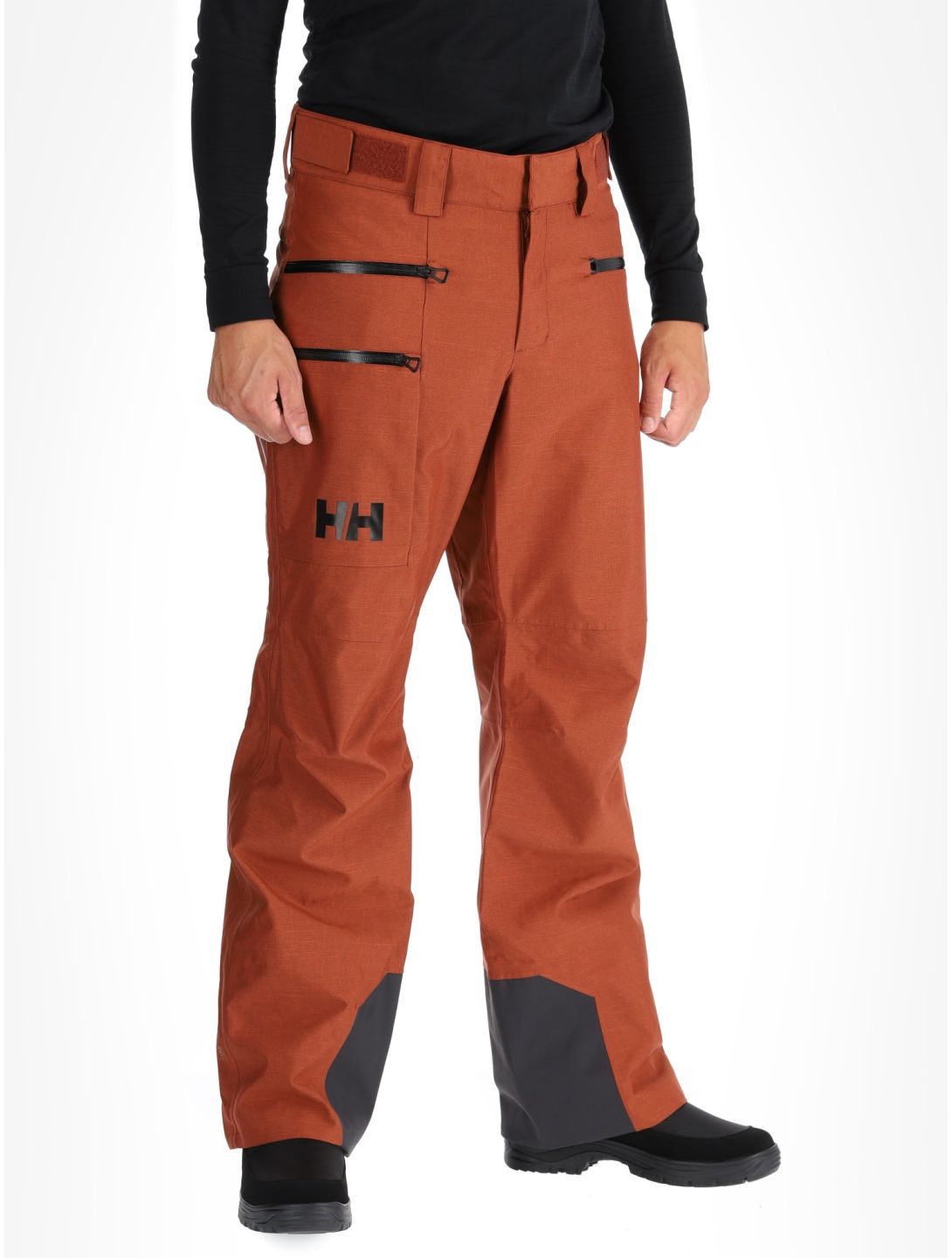 Helly Hansen, Garibaldi 2.0 pantalones de esquí hombres Iron Oxide marrón 