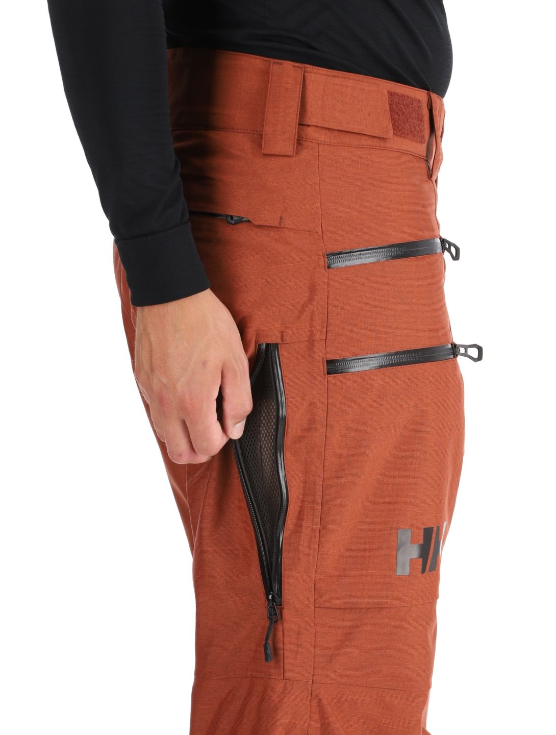 Helly Hansen, Garibaldi 2.0 pantalones de esquí hombres Iron Oxide marrón 