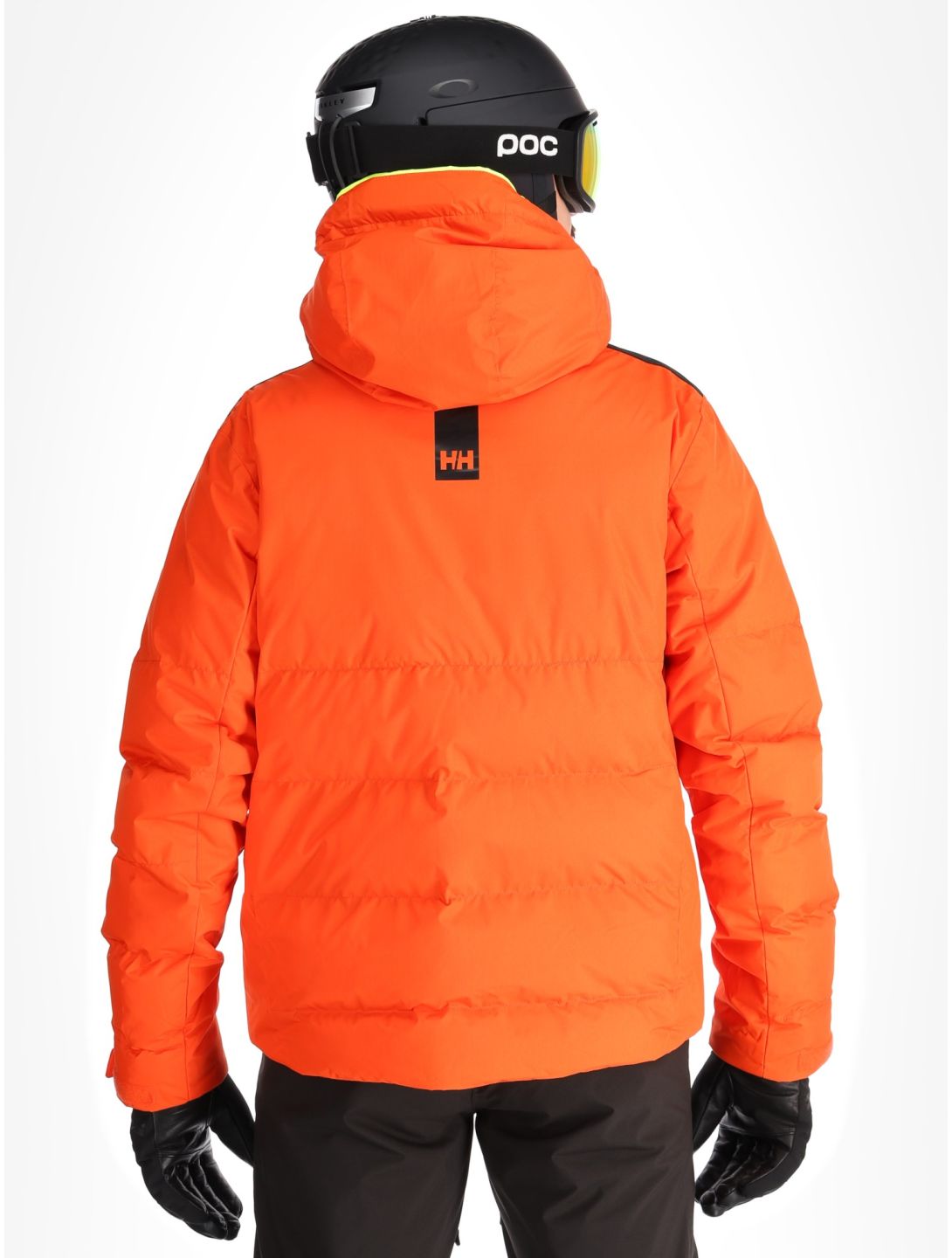 Helly Hansen, Kvitfjell Race Puffy chaqueta de esquí hombres Cherry Tomato naranja 