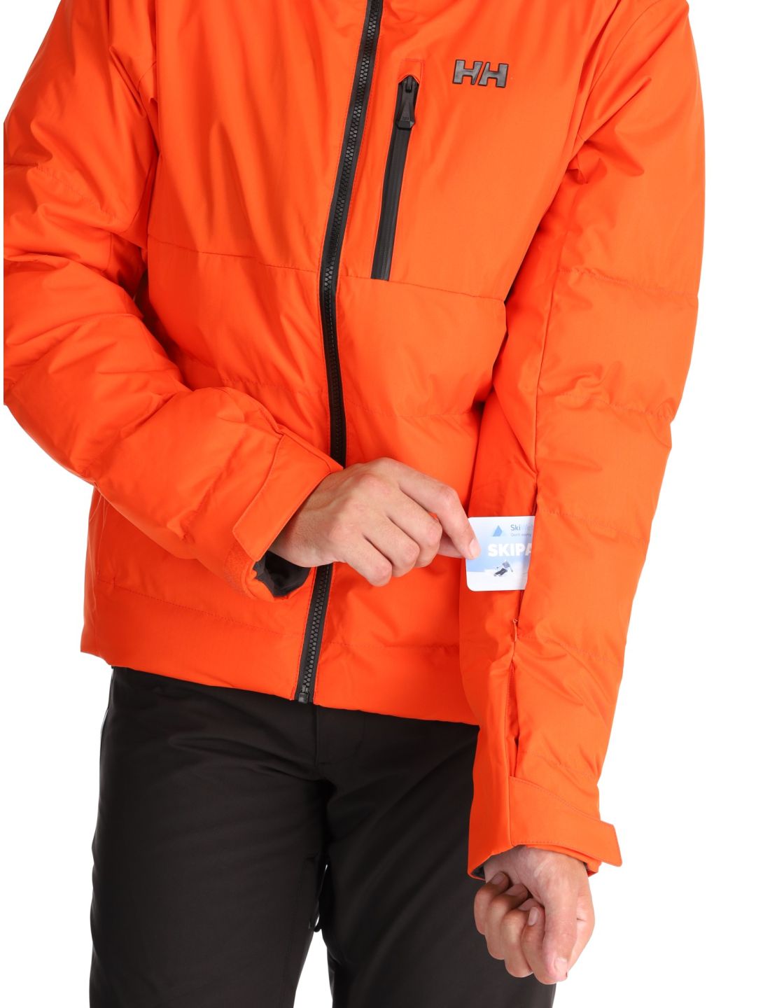 Helly Hansen, Kvitfjell Race Puffy chaqueta de esquí hombres Cherry Tomato naranja 