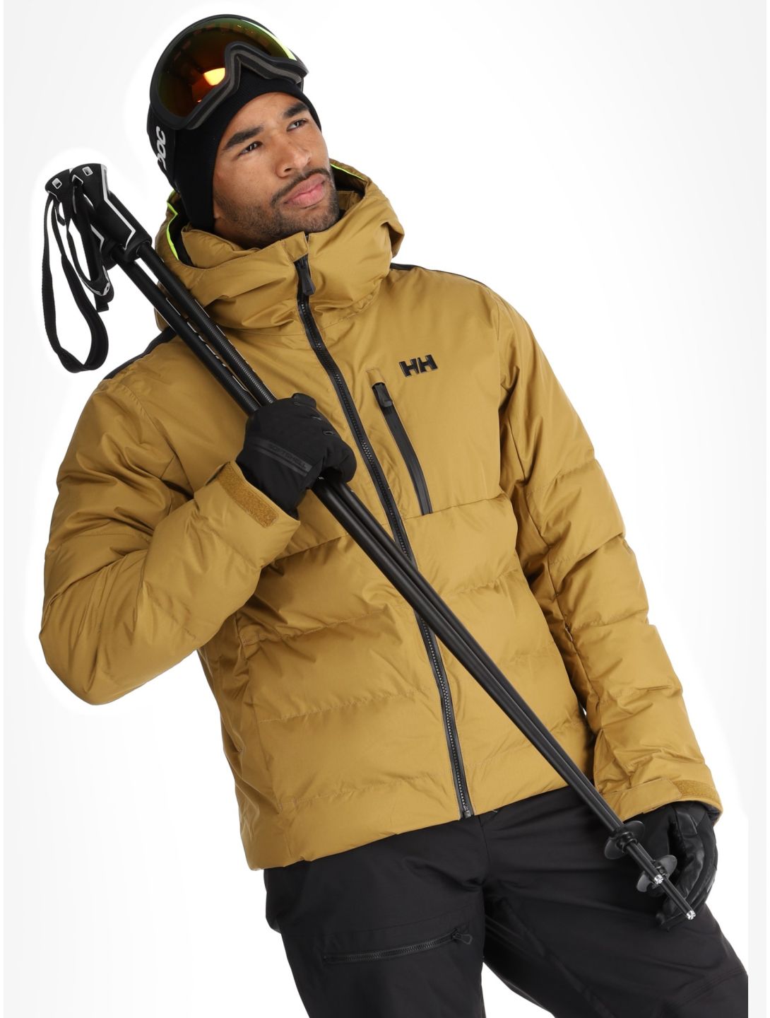 Helly Hansen, Kvitfjell Race Puffy chaqueta de esquí hombres Lynx amarillo 