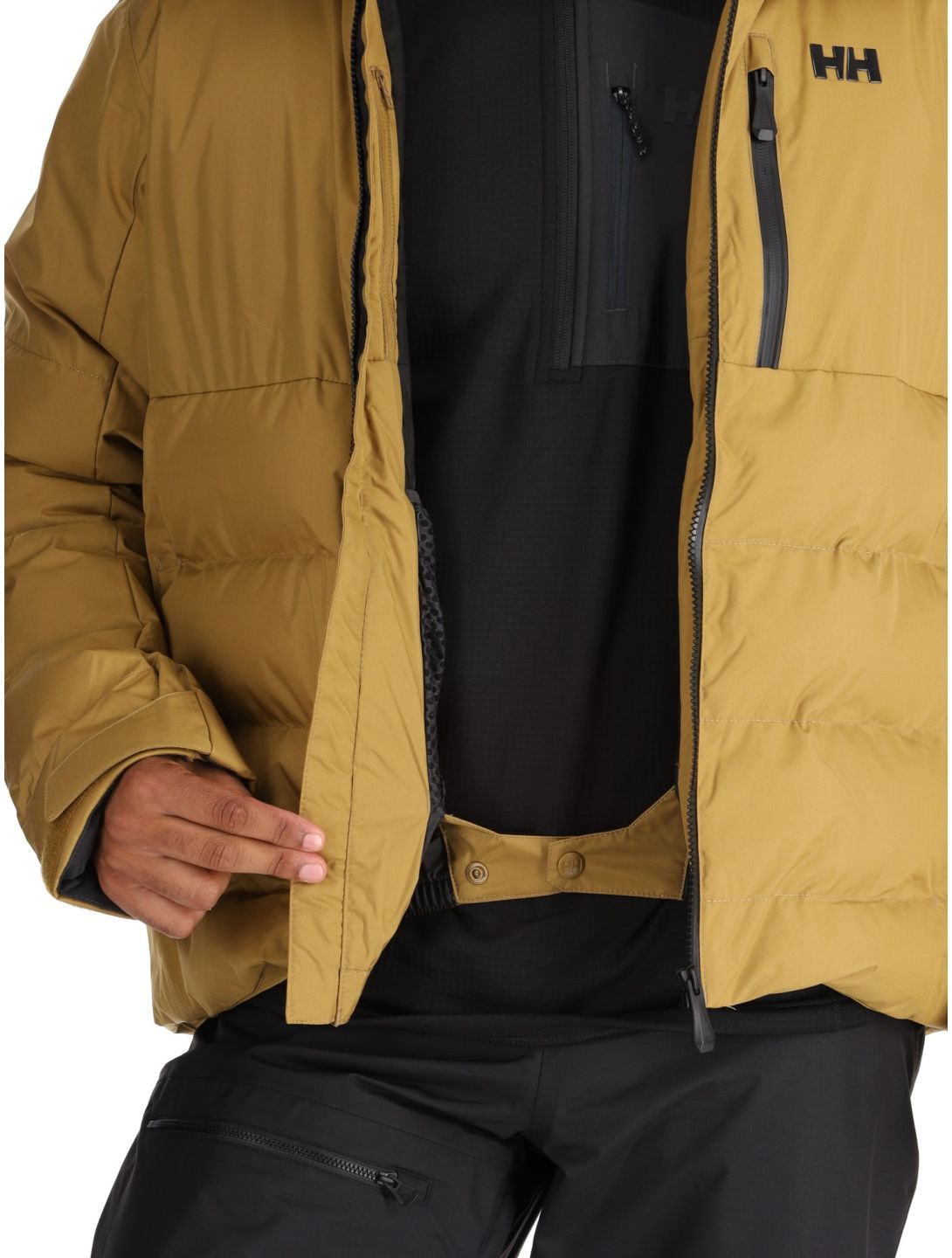 Helly Hansen, Kvitfjell Race Puffy chaqueta de esquí hombres Lynx amarillo 