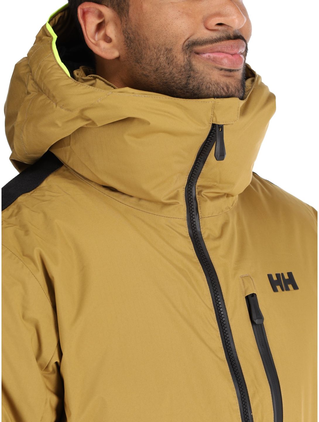 Helly Hansen, Kvitfjell Race Puffy chaqueta de esquí hombres Lynx amarillo 