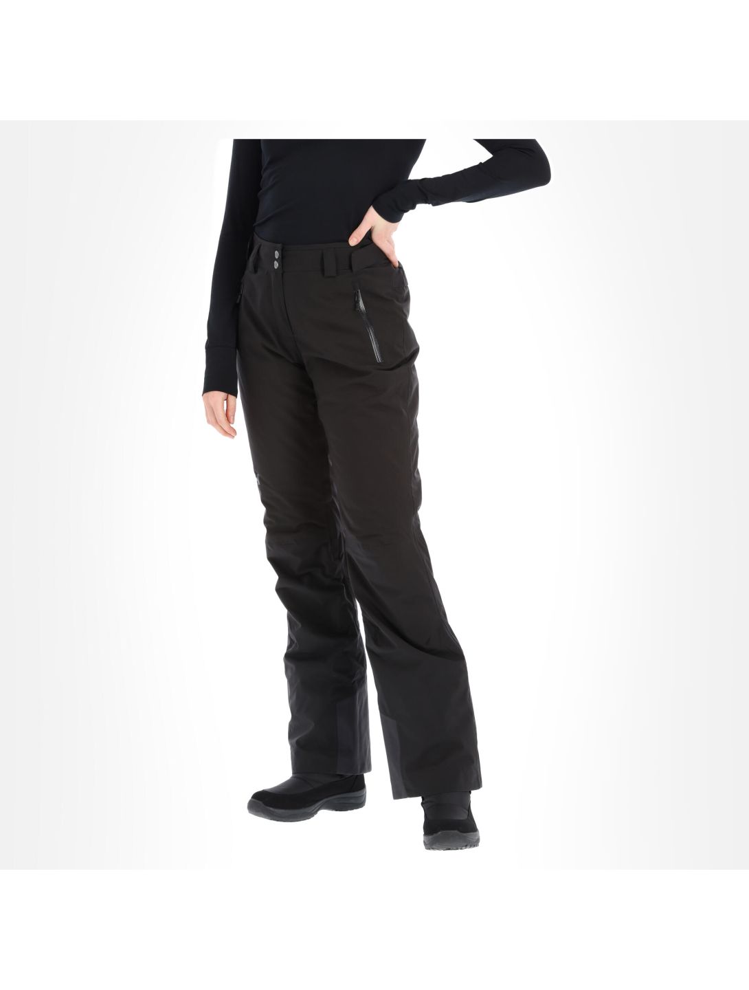 Helly Hansen, W Legendary Insulated pantalones de esquí mujeres Black negro 