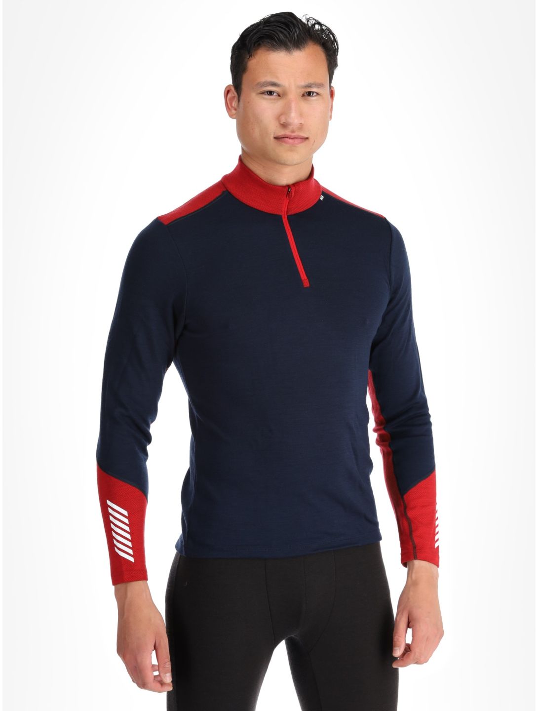 Helly Hansen, Lifa Merino Midweight 1/2 Zip jersey hombres Navy azul 