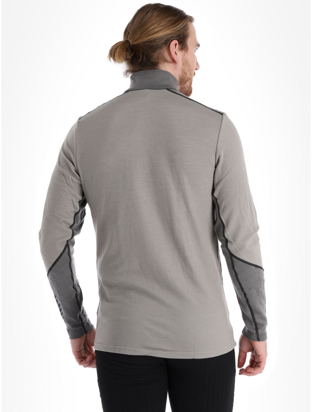 Helly Hansen, Lifa Merino Midweight 1/2 Zip jersey hombres Terrazzo gris 