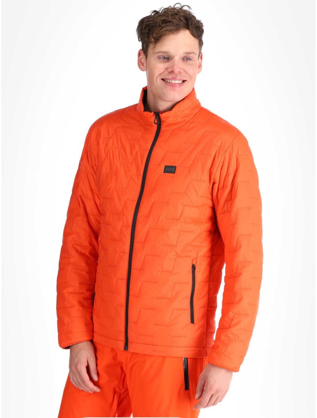 Helly Hansen, Lifaloft Insulator chaqueta de plumas hombres Cherry Tomato naranja 