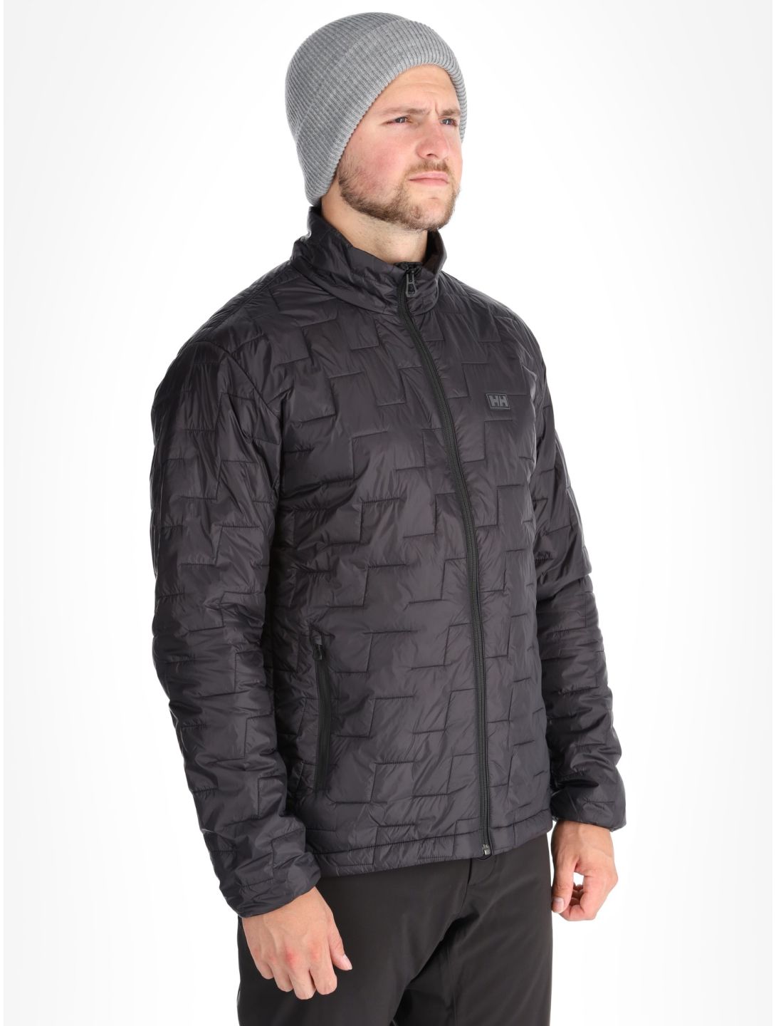 Helly Hansen, Lifaloft Insulator chaqueta de plumas hombres Black Matt negro 