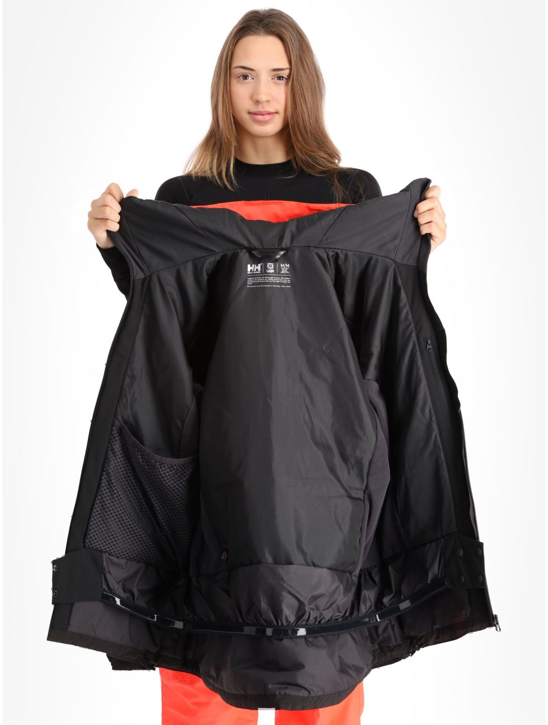 Helly Hansen, Powchaser 2.0 chaqueta de esquí mujeres Black negro 