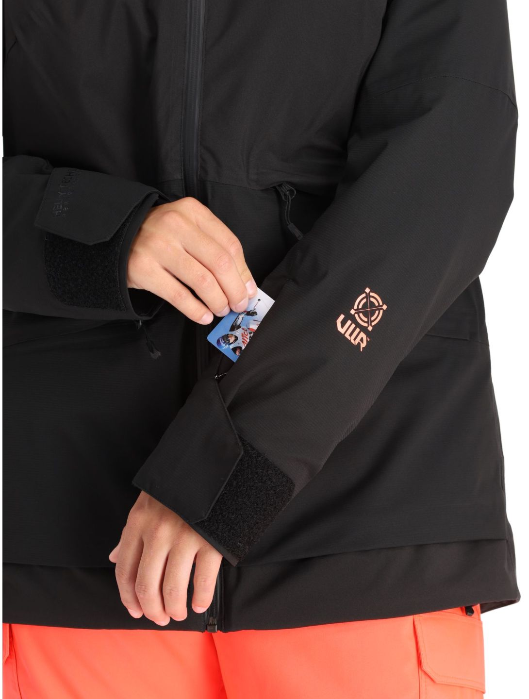 Helly Hansen, Powchaser 2.0 chaqueta de esquí mujeres Black negro 