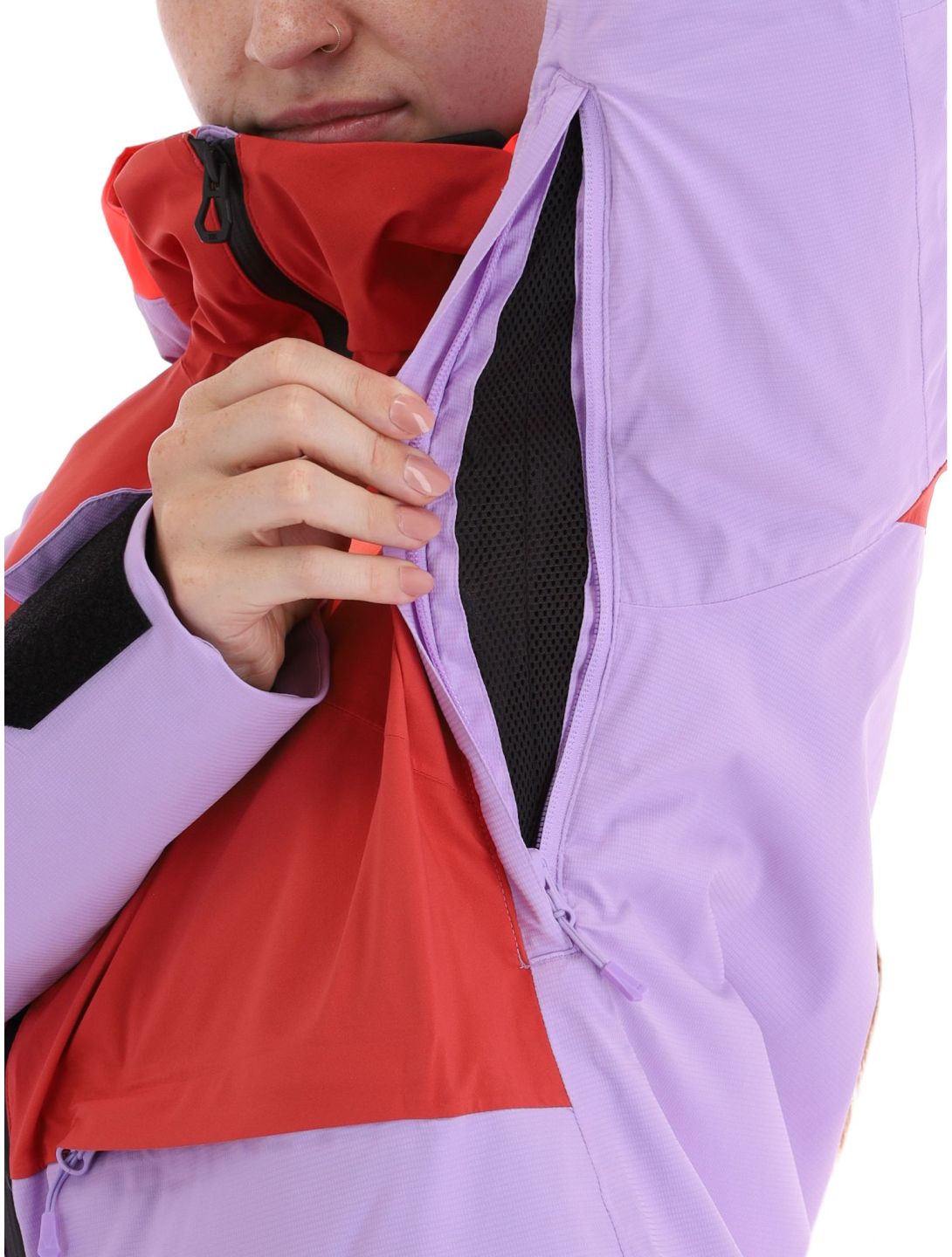 Helly Hansen, Powchaser 2.0 chaqueta de esquí mujeres Heather púrpura 