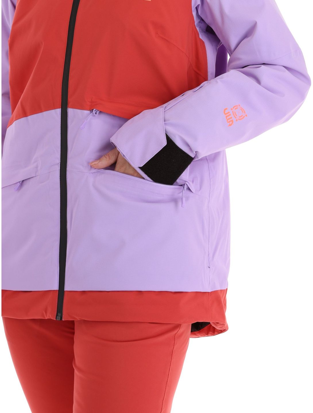 Helly Hansen, Powchaser 2.0 chaqueta de esquí mujeres Heather púrpura 