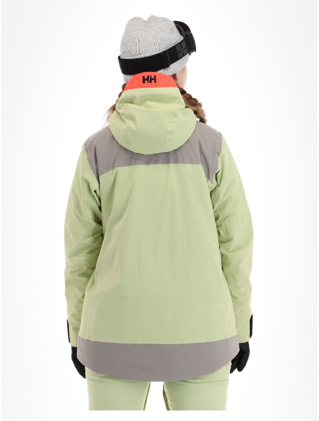 Helly Hansen, Powchaser 2.0 chaqueta de esquí mujeres Iced Matcha verde 