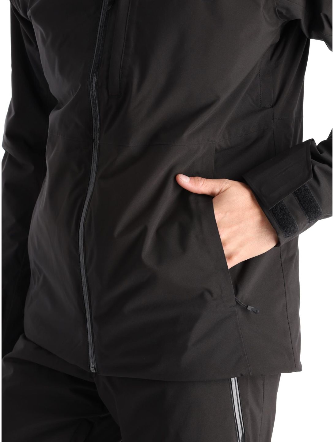 Helly Hansen, Powderface chaqueta de esquí hombres Black negro 