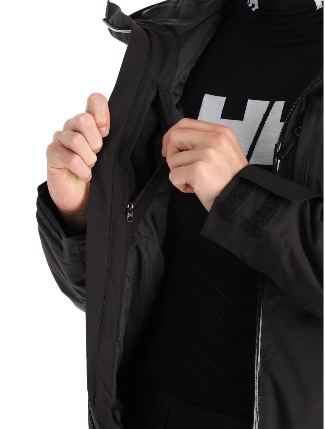 Helly Hansen, Powderface chaqueta de esquí hombres Black negro 