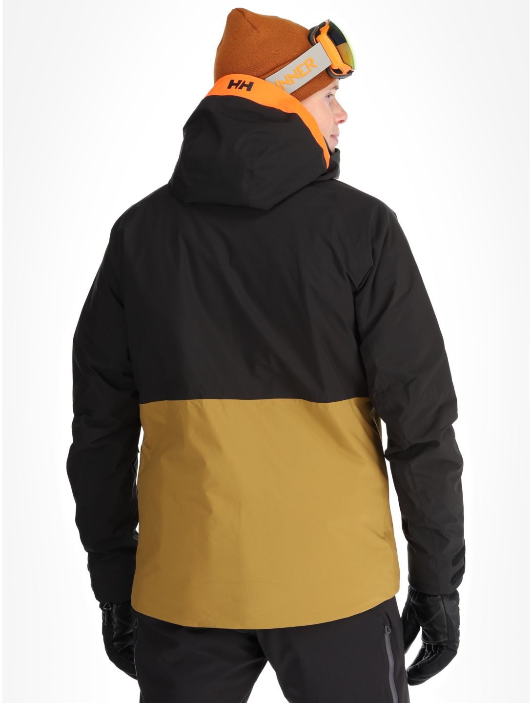 Helly Hansen, Powderface chaqueta de esquí hombres Lynx amarillo 