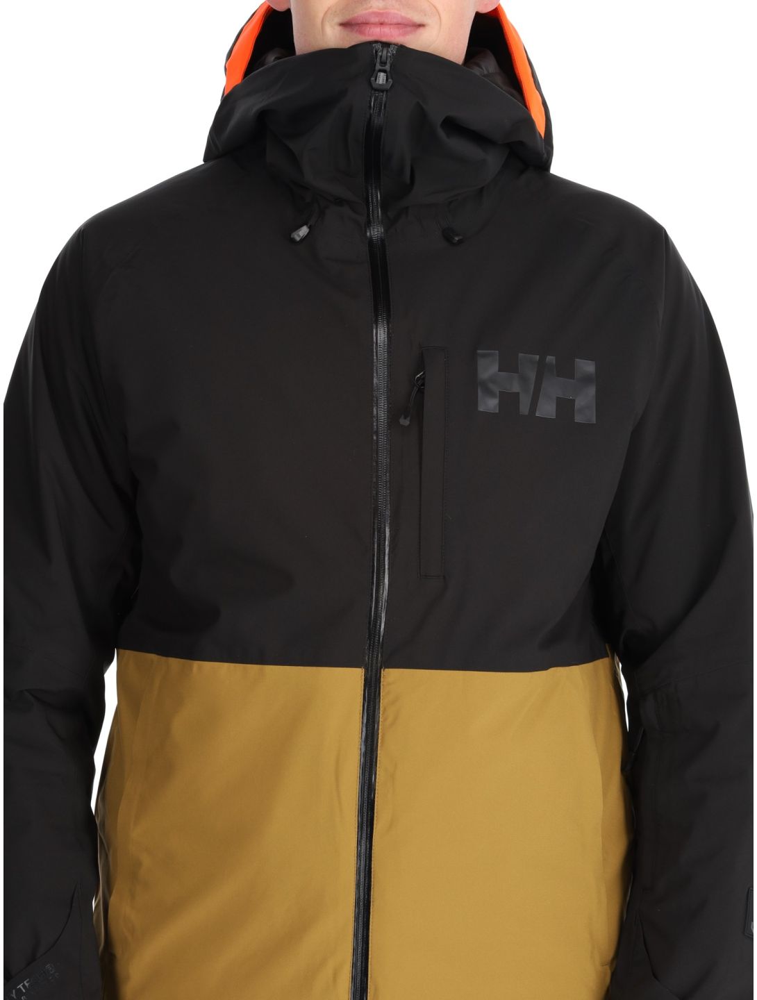 Helly Hansen, Powderface chaqueta de esquí hombres Lynx amarillo 