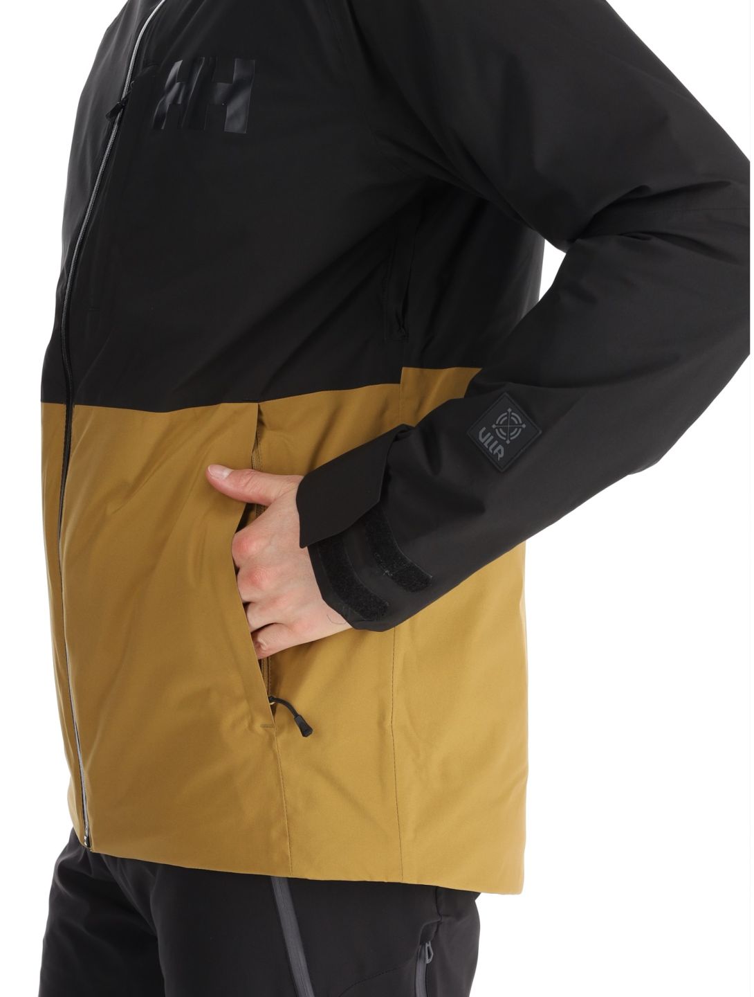 Helly Hansen, Powderface chaqueta de esquí hombres Lynx amarillo 