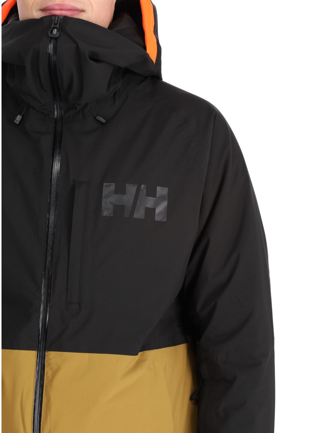 Helly Hansen, Powderface chaqueta de esquí hombres Lynx amarillo 