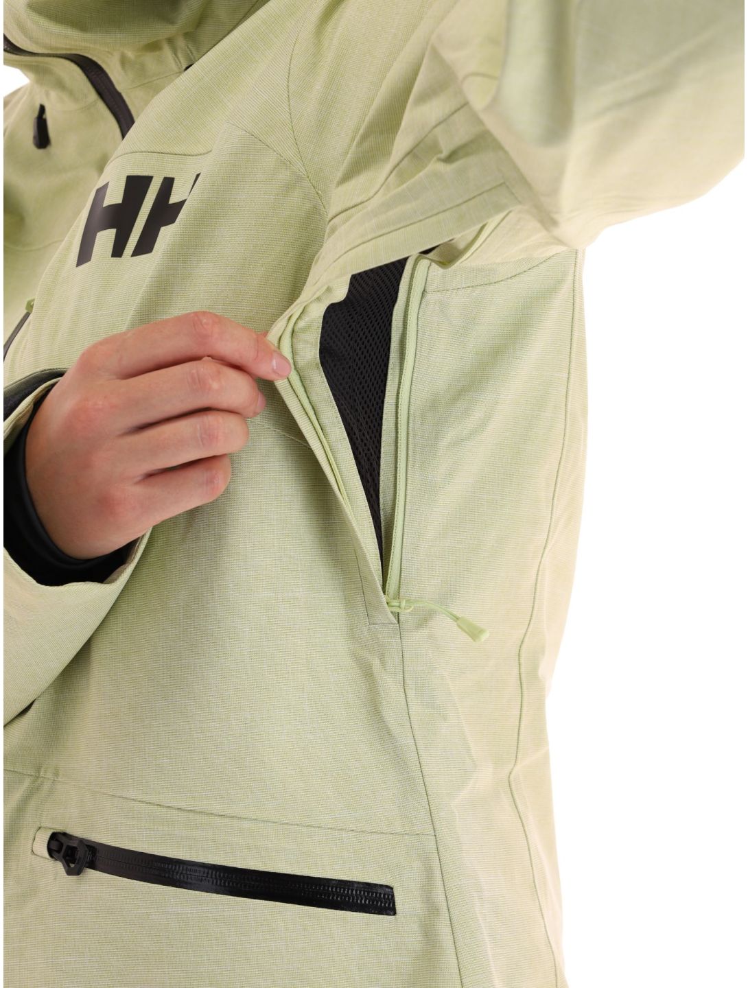 Helly Hansen, Powderqueen 3.0 chaqueta de esquí mujeres Iced Matcha verde 