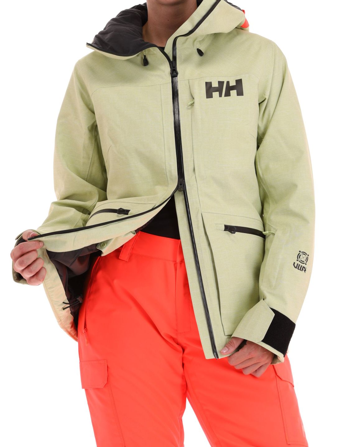 Helly Hansen, Powderqueen 3.0 chaqueta de esquí mujeres Iced Matcha verde 