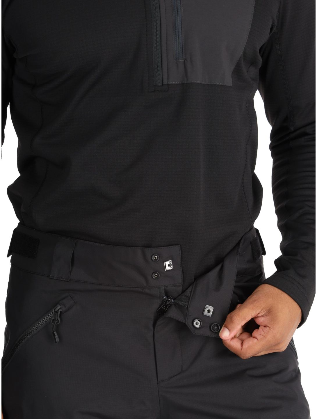 Helly Hansen, Sogn Cargo pantalones de esquí hombres Black negro 