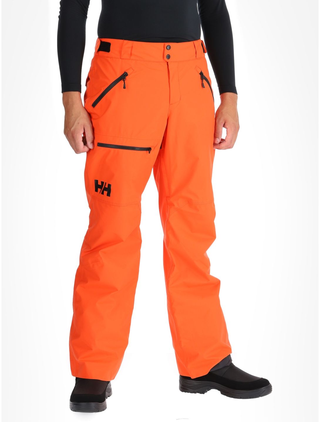 Helly Hansen, Sogn Cargo pantalones de esquí hombres Cherry Tomato naranja 