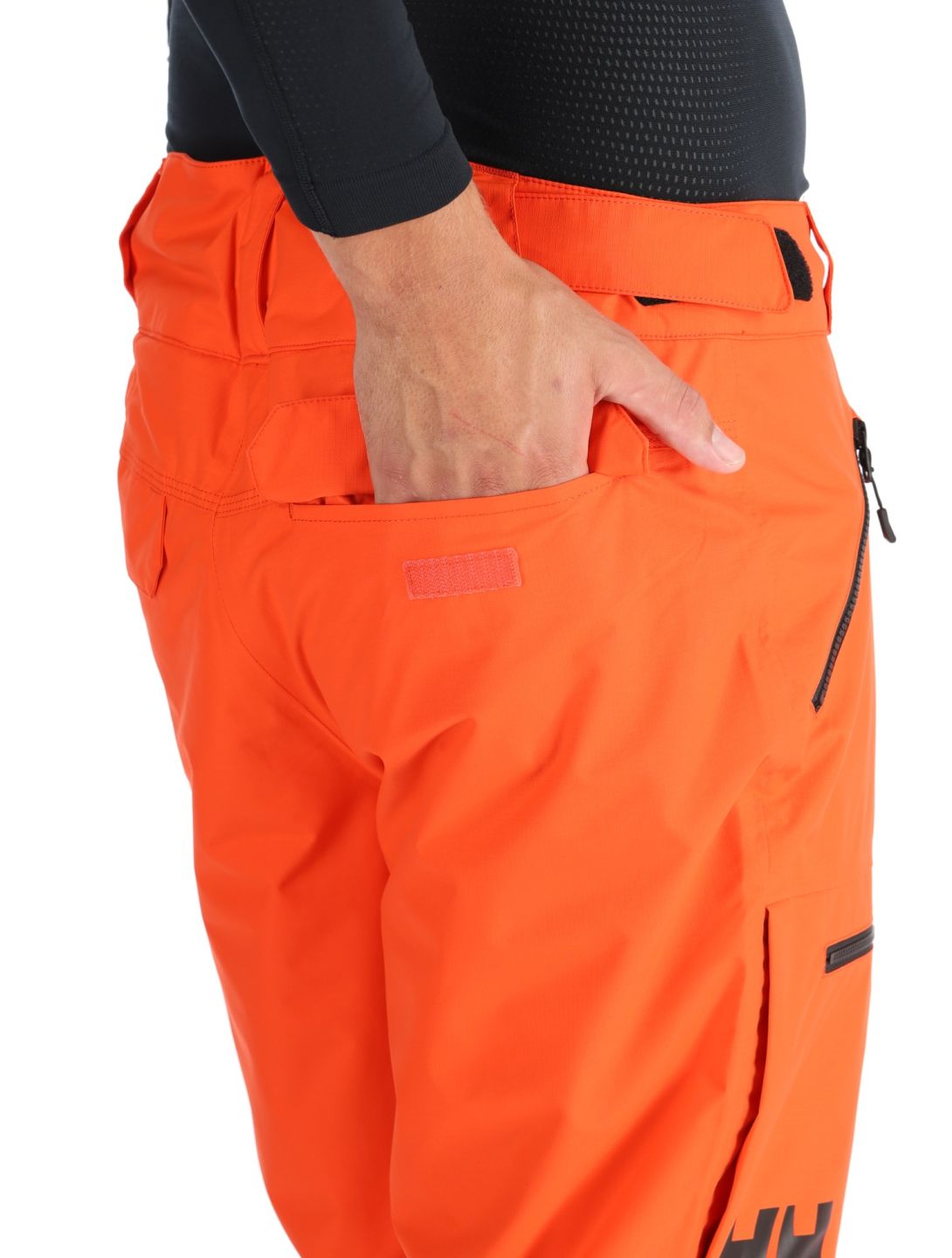 Helly Hansen, Sogn Cargo pantalones de esquí hombres Cherry Tomato naranja 