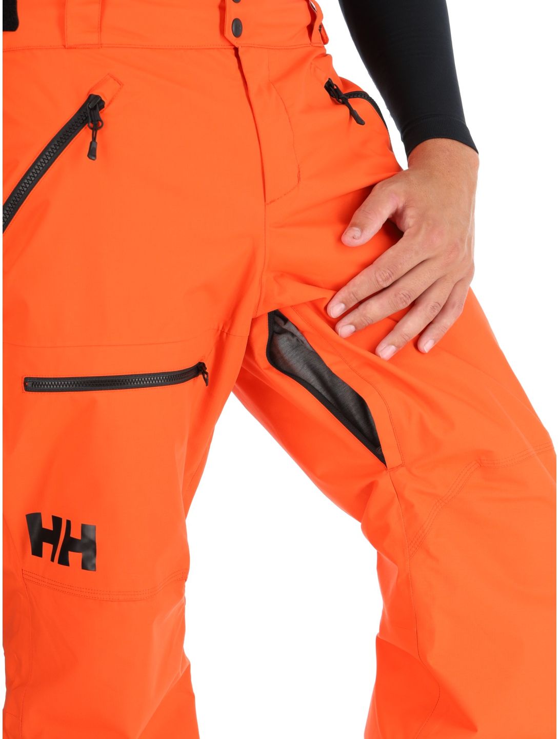 Helly Hansen, Sogn Cargo pantalones de esquí hombres Cherry Tomato naranja 