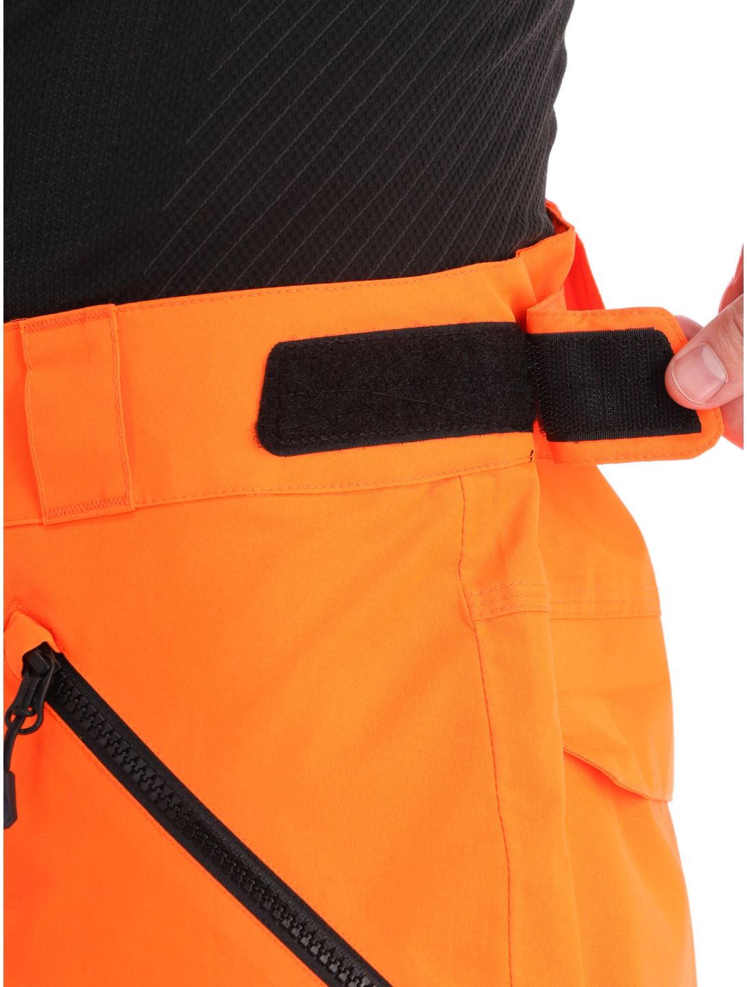 Helly Hansen, Sogn Cargo pantalones de esquí hardshell hombres neon naranja 