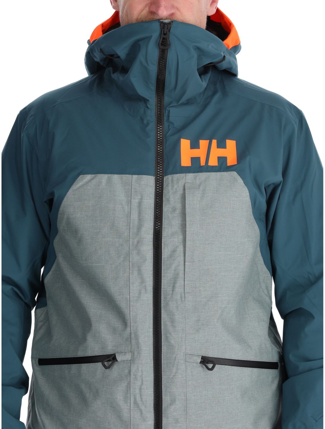 Helly Hansen, Straightline Lifaloft 2.0 Jkt chaqueta de esquí hombres Dark Creek verde 