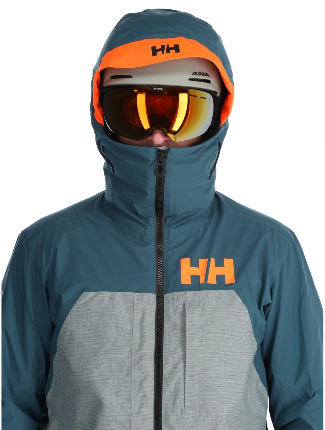 Helly Hansen, Straightline Lifaloft 2.0 Jkt chaqueta de esquí hombres Dark Creek verde 