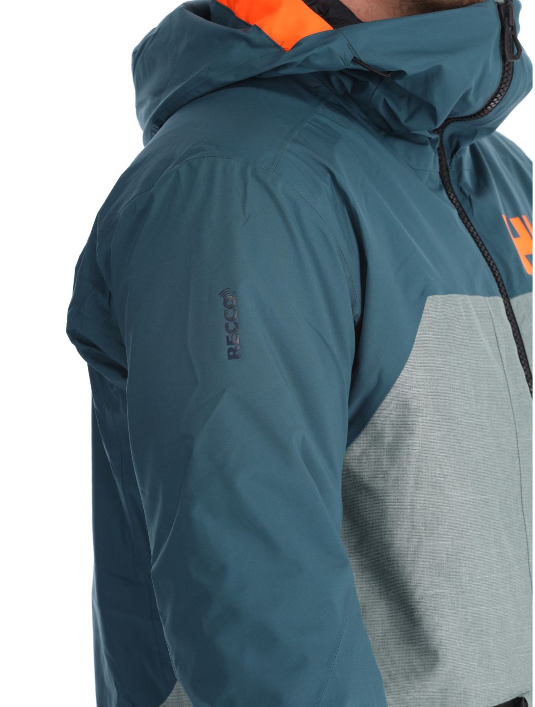 Helly Hansen, Straightline Lifaloft 2.0 Jkt chaqueta de esquí hombres Dark Creek verde 