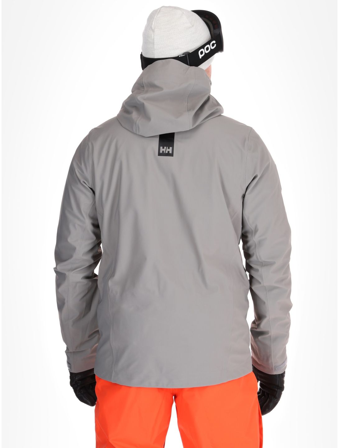 Helly Hansen, Swift 3L Shell chaqueta de esquí hardshell hombres Concrete gris 