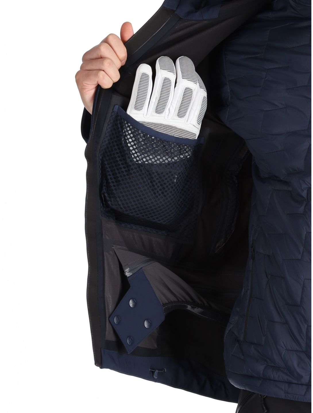 Helly Hansen, Swift 3L Shell chaqueta de esquí hardshell hombres Navy azul 