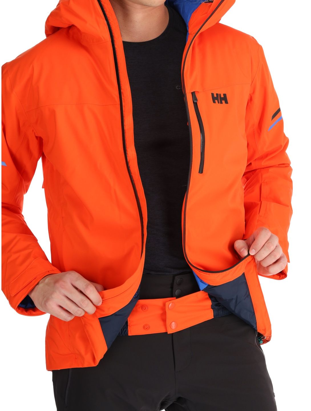 Helly Hansen, Swift Team chaqueta de esquí hombres Cherry Tomato naranja 