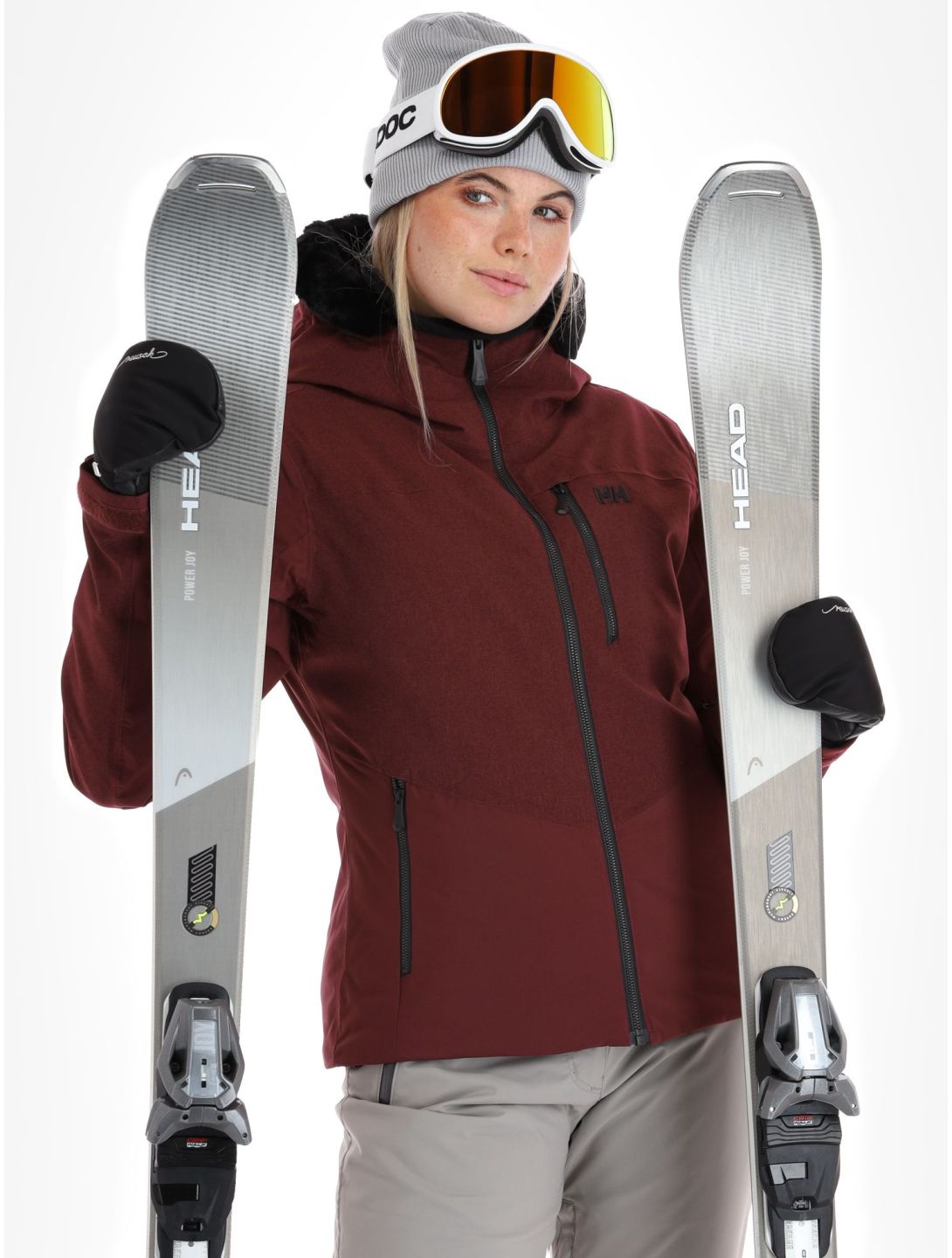 Helly Hansen, Valdisere 2.0 chaqueta de esquí mujeres Hickory púrpura 