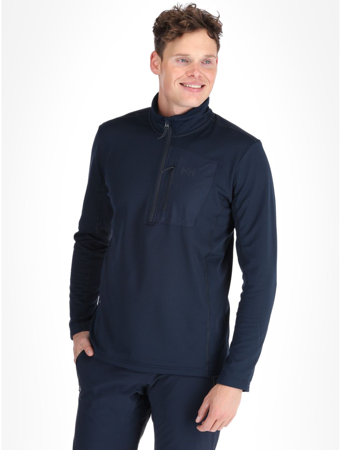 Helly Hansen, Versalite 1/2 Zip jersey hombres Navy azul 