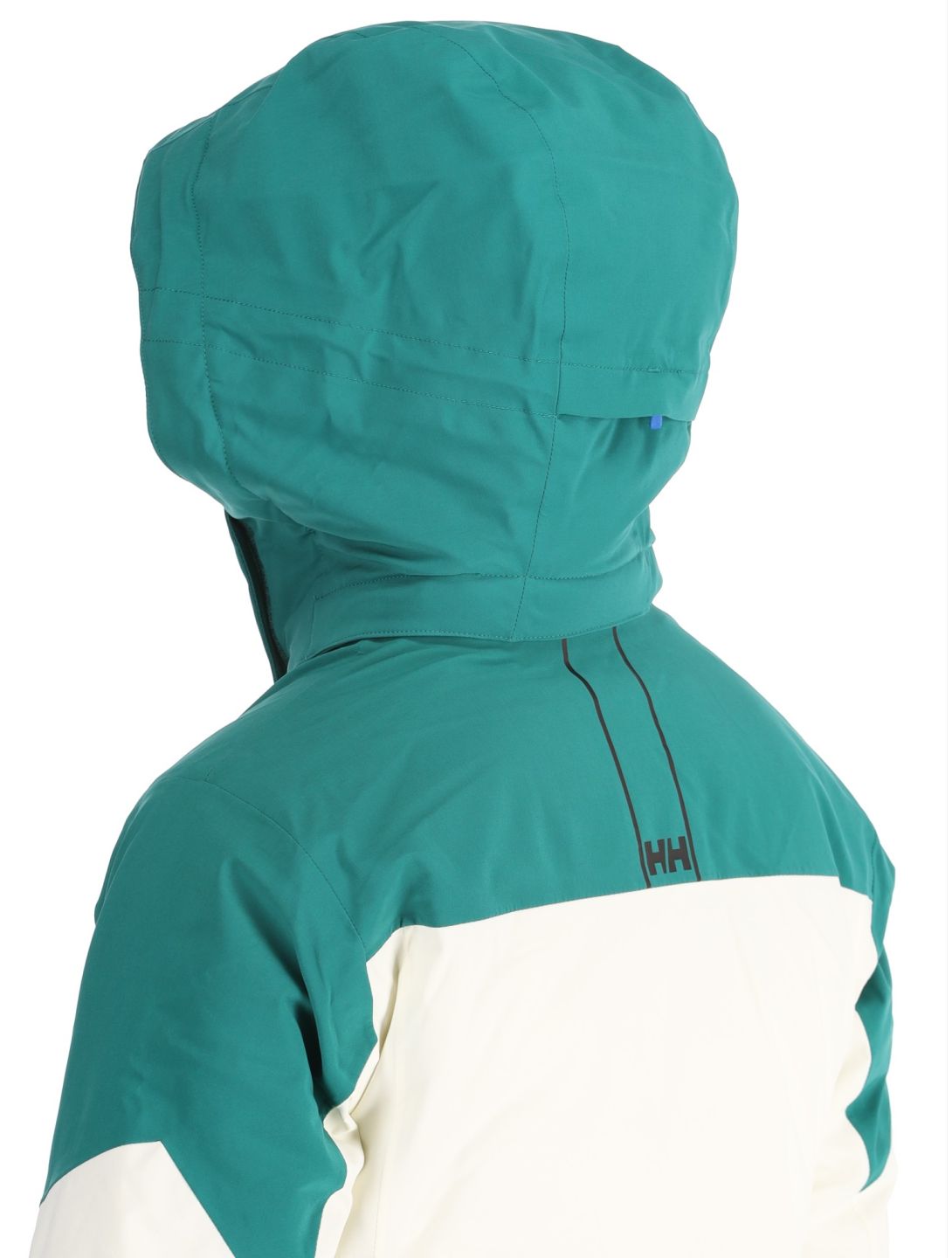 Helly Hansen, W Alphelia chaqueta de esquí mujeres Emerald Snow blanco, verde 