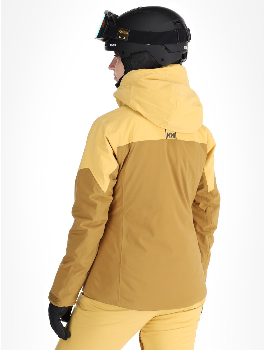 Helly Hansen, W Alphelia chaqueta de esquí mujeres Sand amarillo 