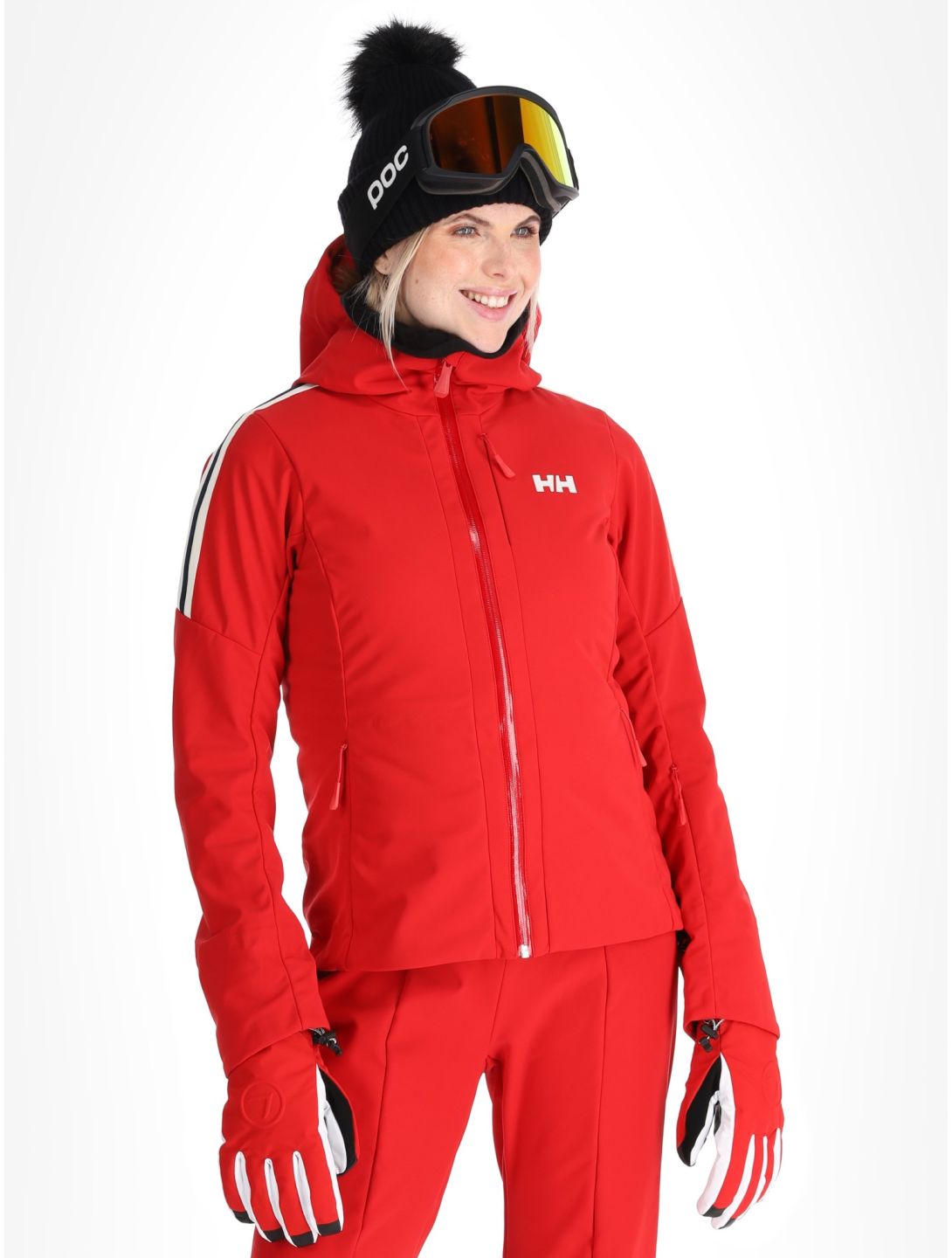 Helly Hansen, W Avanti chaqueta de esquí softshell mujeres Red rojo 