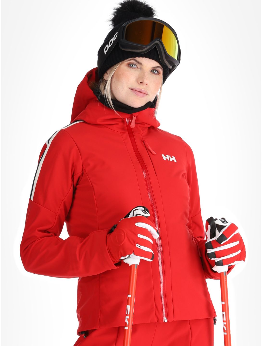 Helly Hansen, W Avanti chaqueta de esquí softshell mujeres Red rojo 