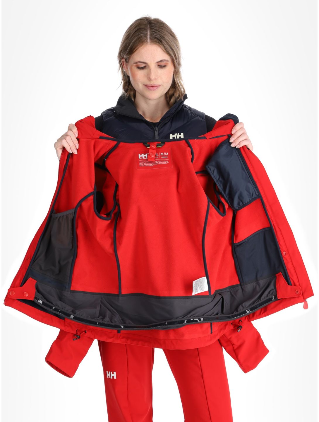 Helly Hansen, W Avanti chaqueta de esquí softshell mujeres Red rojo 